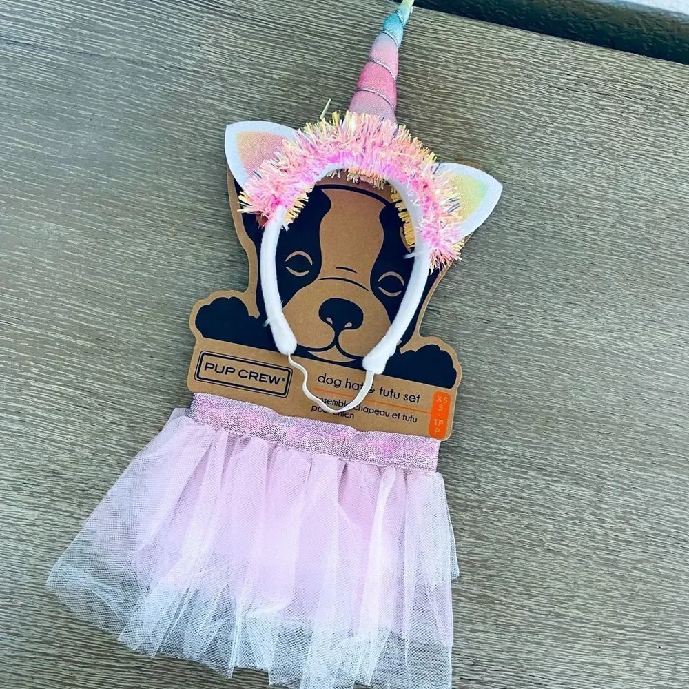 Unicorn Dog Halloween Pet Costume XS/S